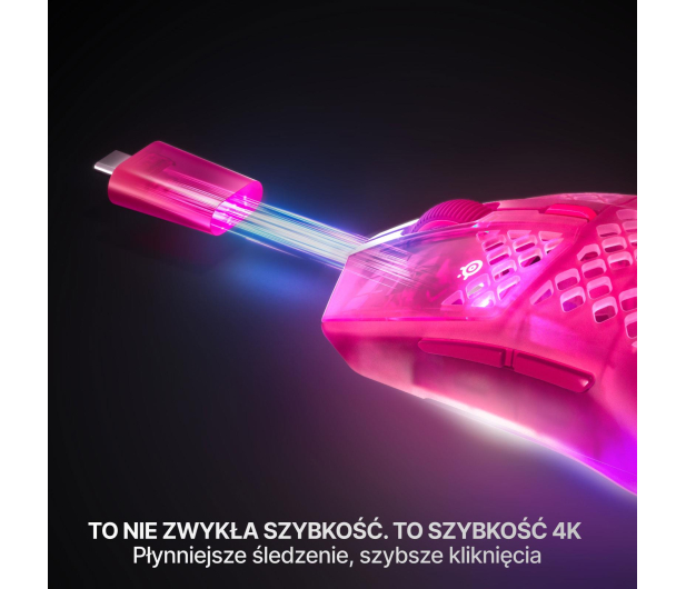 SteelSeries Aerox 3 WL Gen 2 (Magenta Haze) - 1512556 - zdjęcie 8
